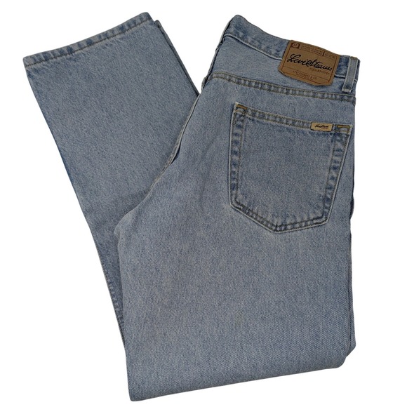 Levi Strauss Signature Other - Levi Strauss Signature Regular Fit Jeans Mens 34x29 Light Wash Blue Denim W0866